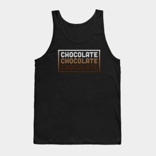 Chocolate White Milk Dark Tank Top